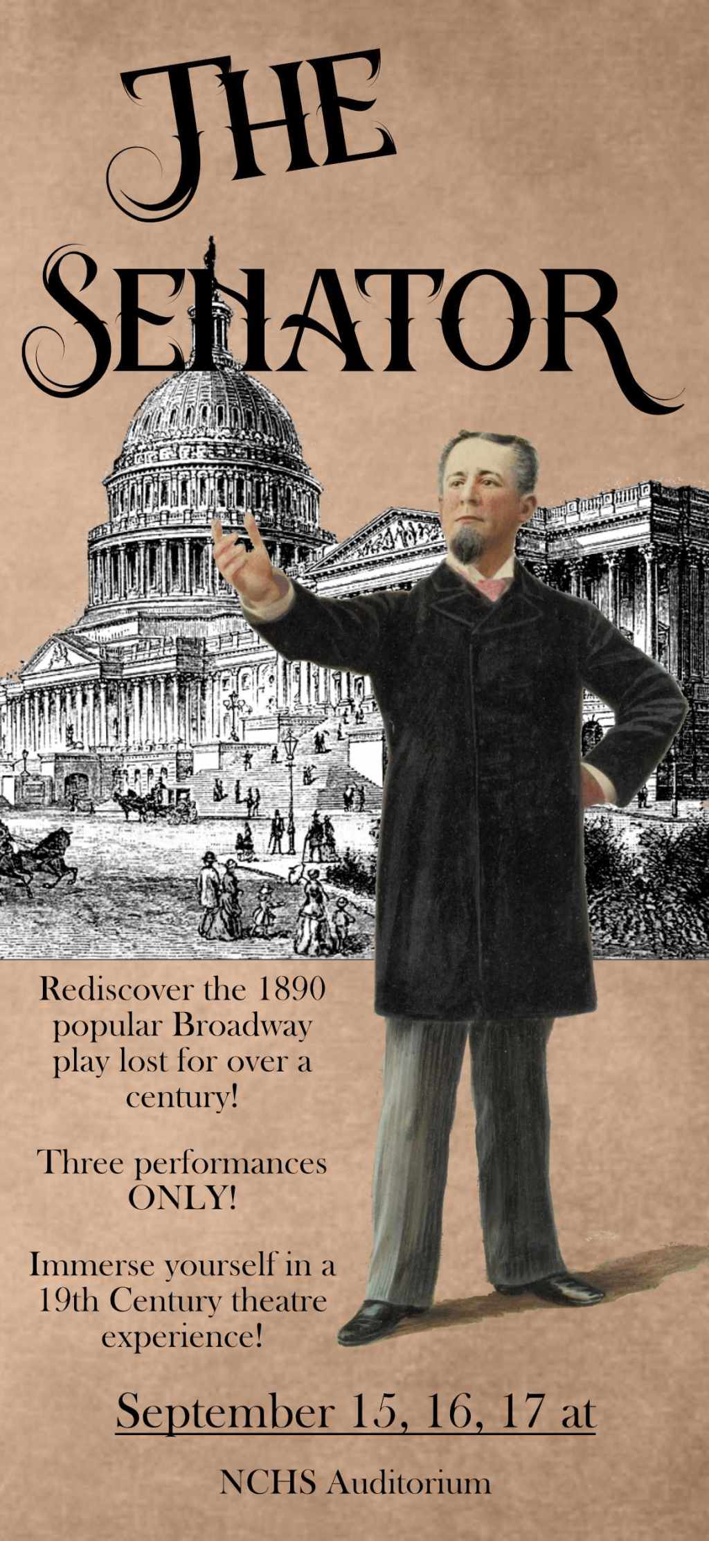 Auditions for “The&nbsp;Senator”